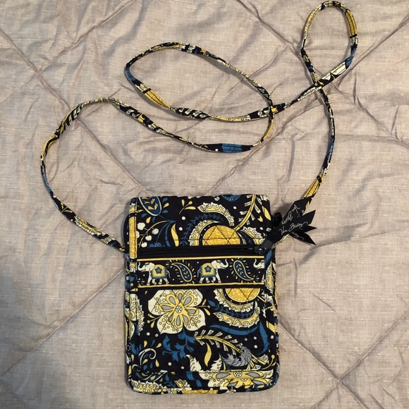 Vera Bradley Handbags - Vera Bradley Navy Patterned Purse